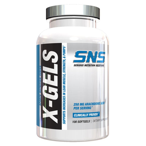 Serious Nutrition Solutions Sports Nutrition & More Serious Nutrition Solutions X-Gels 100 Softgels