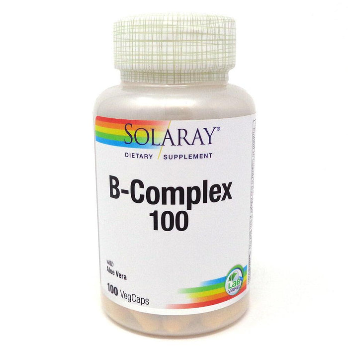 Solaray Vitamins, Minerals, Herbs & More Solaray B-Complex 100 100 Caps