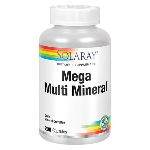 Solaray Vitamins, Minerals, Herbs & More Solaray Mega Multi Mineral 200 Caps