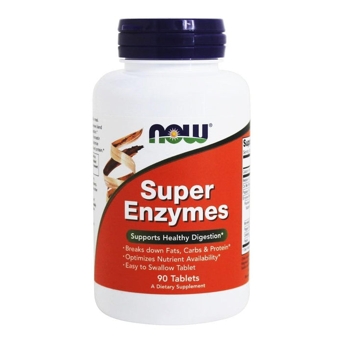 Now Foods Vitamins, Minerals, Herbs & More Now Foods Super Enzymes 90 Tabs