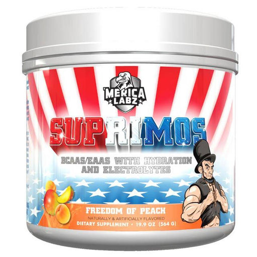 'Merica Labz Amino Acids Freedom of Peach Merica Suprimos 30 Servings (1849295601708)