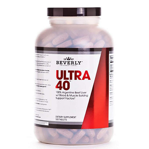 Beverly International Sports Nutrition & More Beverly International Ultra 40 Liver 500 tabs