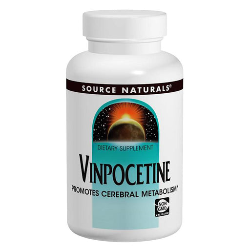 Source Naturals Vitamins, Minerals, Herbs & More Source Naturals Vinpocetine 10mg 120 Tabs (580881350700)