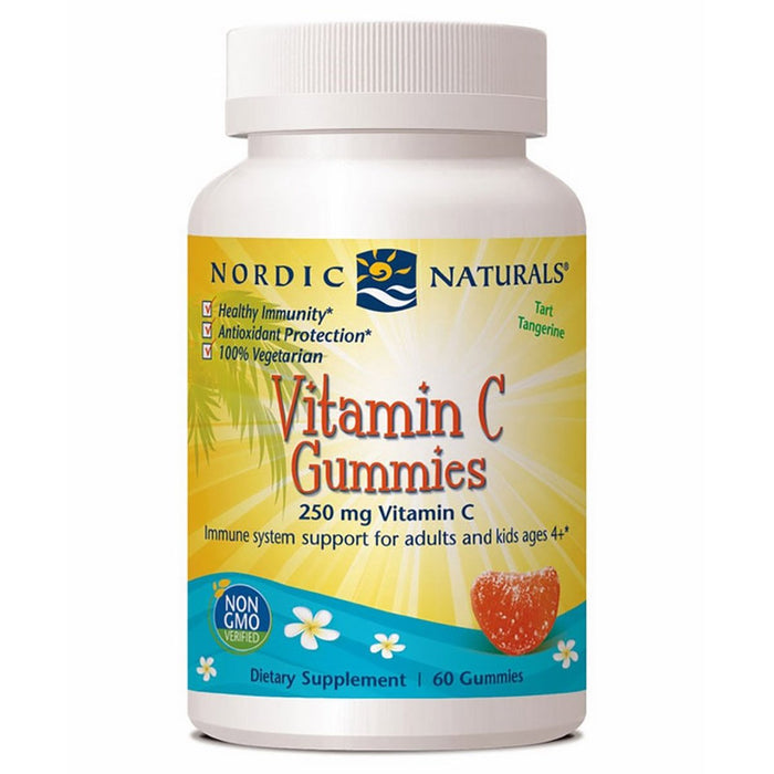 Nordic Naturals Vitamins & Minerals Default Nordic Naturals VITAMIN C GUMMIES 60C (911029207084)