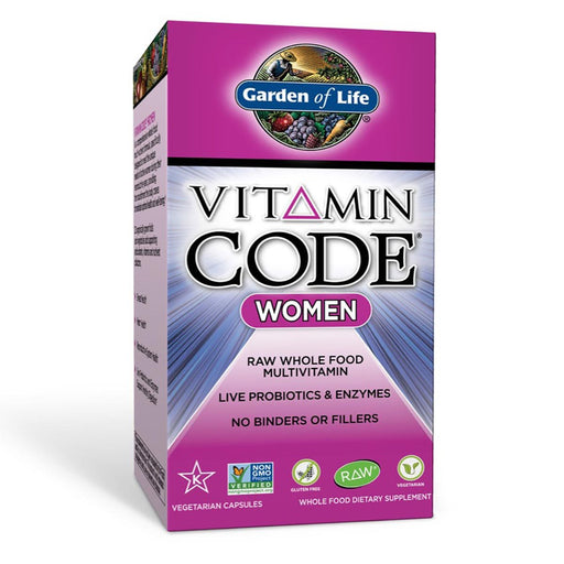 Garden of Life Vitamins, Minerals, Herbs & More Garden of Life Vitamin Code Women's Formula 120 Caps