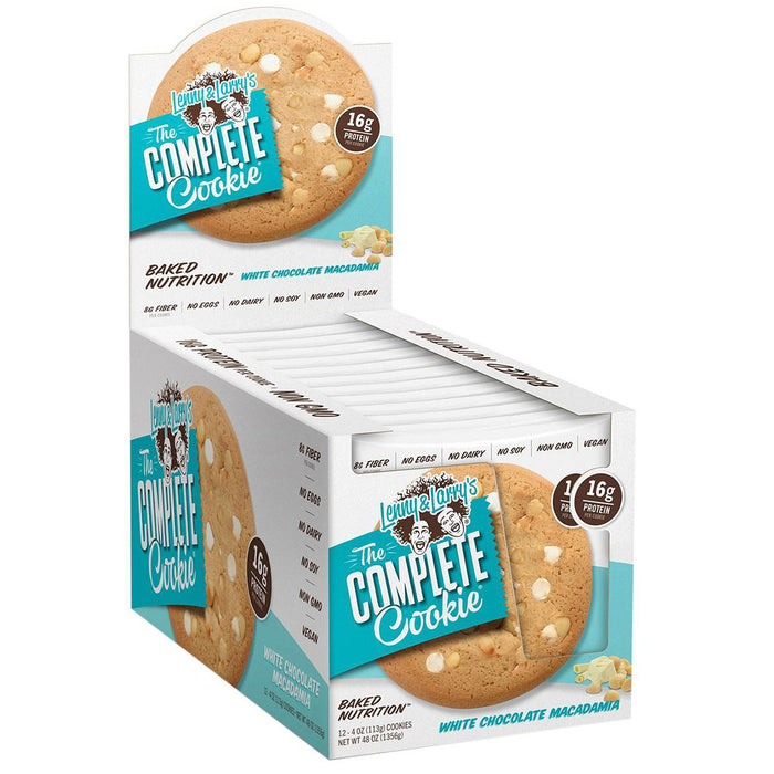 Lenny & Larry's Vitamins, Minerals, Herbs & More White Chocolate Macadamia Lenny & Larry's Complete Cookie 12/Box