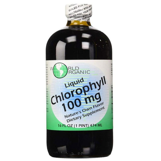 World Organic Specialty Health Products Default World Organic Liquid Chlorophyll 100mg 16 Ounces